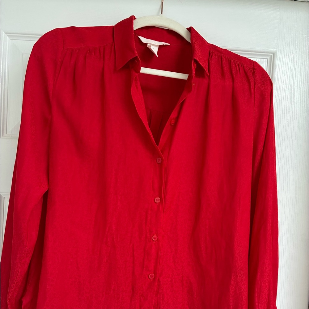 H&M  Red Blouse